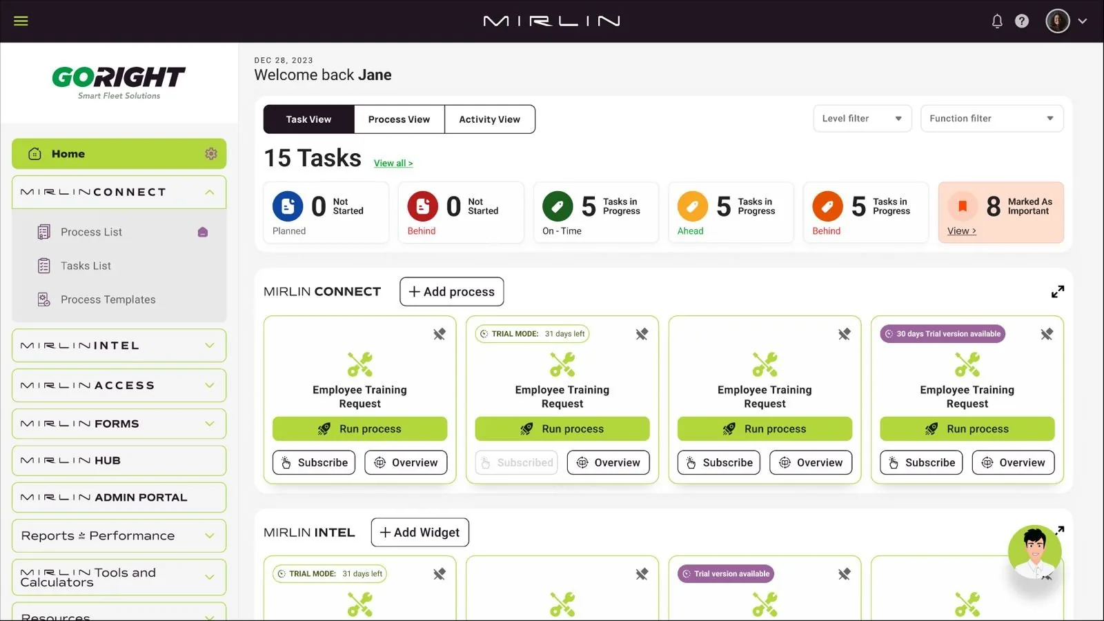 Mirlin Fleet Platform