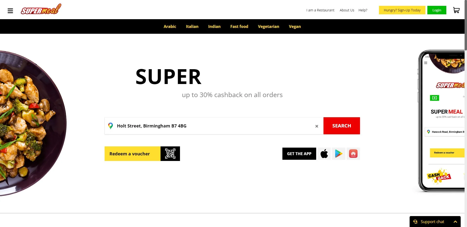 Supermeal Food Platform